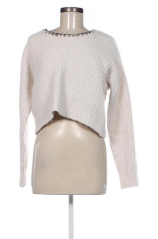 Дамски пуловер Zara, Размер S, Цвят Бежов, Цена 15,40 лв.