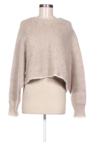 Дамски пуловер Zara, Размер S, Цвят Бежов, Цена 13,80 лв.