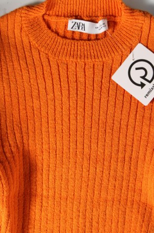 Pulover de femei Zara, Mărime S, Culoare Portocaliu, Preț 46,19 Lei