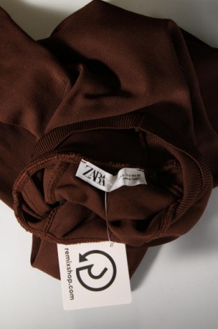 Pulover de femei Zara, Mărime S, Culoare Maro, Preț 43,52 Lei