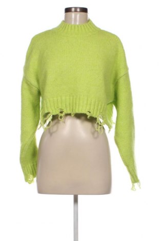 Pulover de femei Zara, Mărime M, Culoare Verde, Preț 88,82 Lei