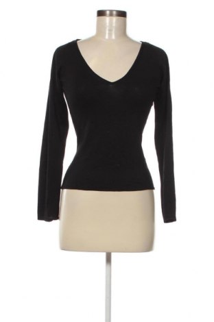 Дамски пуловер Zara, Размер M, Цвят Черен, Цена 12,42 лв.