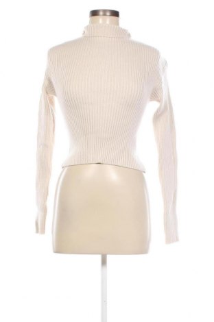 Γυναικείο πουλόβερ Zara, Μέγεθος L, Χρώμα Εκρού, Τιμή 9,19 €