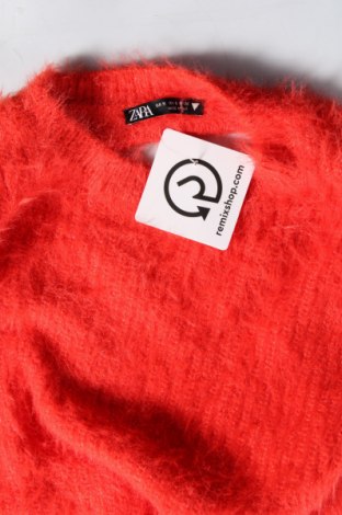 Damenpullover Zara, Größe S, Farbe Rot, Preis 9,77 €