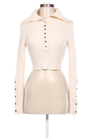 Pulover de femei Zara, Mărime S, Culoare Ecru, Preț 88,82 Lei