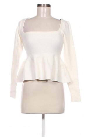 Дамски пуловер Zara, Размер S, Цвят Бял, Цена 14,85 лв.
