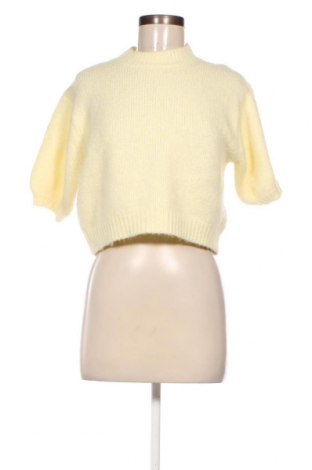 Дамски пуловер Zara, Размер XS, Цвят Жълт, Цена 13,23 лв.