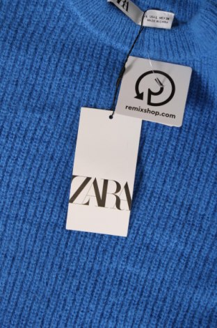 Dámský svetr Zara, Velikost L, Barva Modrá, Cena  484,00 Kč