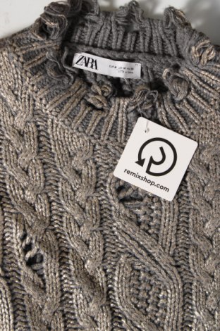 Дамски пуловер Zara, Размер M, Цвят Многоцветен, Цена 12,42 лв.