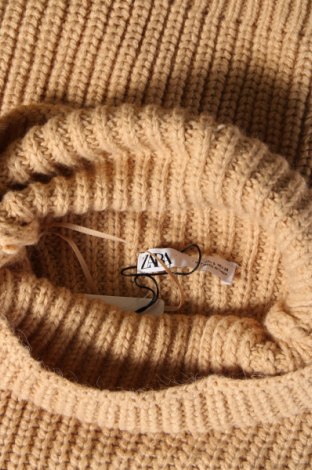 Γυναικείο πουλόβερ Zara, Μέγεθος S, Χρώμα  Μπέζ, Τιμή 4,18 €