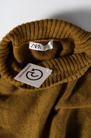 Дамски пуловер Zara, Размер M, Цвят Зелен, Цена 13,23 лв.