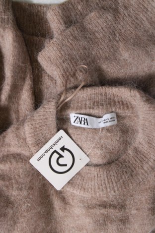 Dámsky pulóver Zara, Veľkosť S, Farba Béžová, Cena  15,31 €