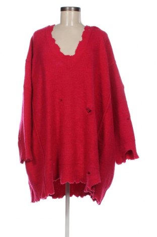 Дамски пуловер Zara Knitwear, Размер M, Цвят Розов, Цена 14,59 лв.