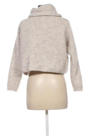 Дамски пуловер Zara Knitwear, Размер S, Цвят Сив, Цена 12,42 лв.