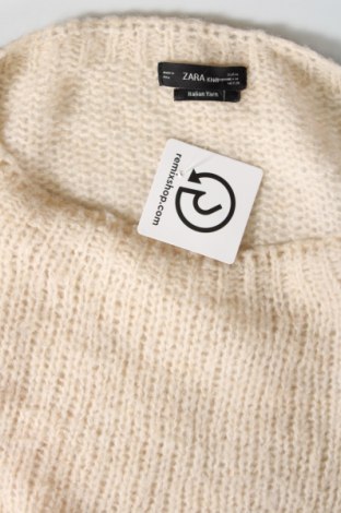 Női pulóver Zara Knitwear, Méret M, Szín Bézs, Ár 2 946 Ft