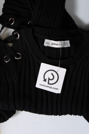 Γυναικείο πουλόβερ Zara Knitwear, Μέγεθος M, Χρώμα Μαύρο, Τιμή 8,18 €
