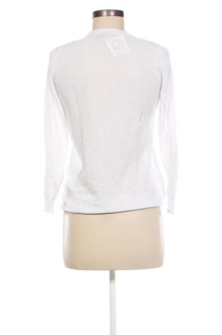 Дамски пуловер Zara Knitwear, Размер M, Цвят Бял, Цена 12,42 лв.