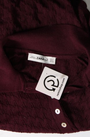 Дамски пуловер Zara Knitwear, Размер M, Цвят Лилав, Цена 5,40 лв.