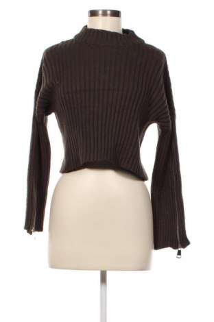 Дамски пуловер Zara Knitwear, Размер S, Цвят Зелен, Цена 12,42 лв.