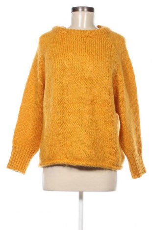 Damski sweter Zara Knitwear, Rozmiar S, Kolor Żółty, Cena 42,32 zł