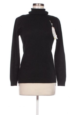 Дамски пуловер Zeva, Размер S, Цвят Черен, Цена 17,48 лв.