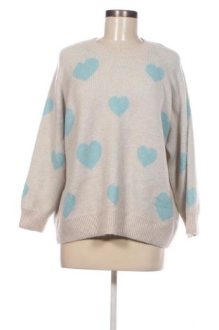 Damenpullover Zizzi, Größe L, Farbe Beige, Preis 11,99 €