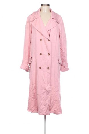 Damen Trenchcoat Justfab, Größe XXL, Farbe Rosa, Preis 83,51 €