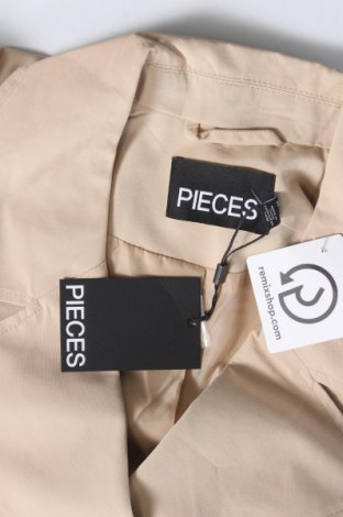 Damen Trenchcoat Pieces, Größe L, Farbe Beige, Preis 22,27 €