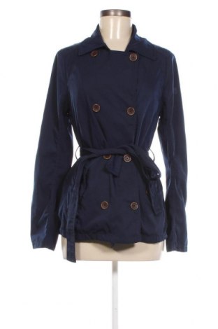 Damen Trench Coat Q/S by S.Oliver, Größe M, Farbe Blau, Preis € 32,88