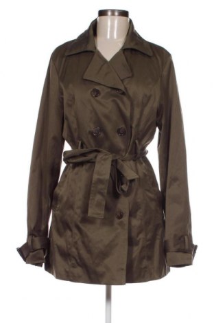 Damen Trenchcoat Shinestar, Größe XL, Farbe Grün, Preis 26,10 €