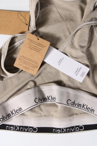 Damen Sporttop Calvin Klein, Größe M, Farbe Braun, Preis 39,69 €