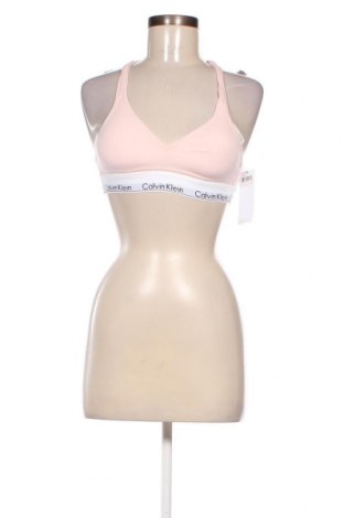 Damski sportowy top Calvin Klein, Rozmiar XS, Kolor Różowy, Cena 112,88 zł