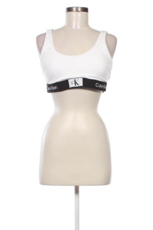 Γυναίκειο αθλητικό τοπ Calvin Klein Swimwear, Μέγεθος XL, Χρώμα Λευκό, Τιμή 21,83 €