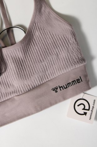 Γυναίκειο αθλητικό τοπ Hummel, Μέγεθος XS, Χρώμα Γκρί, Τιμή 21,13 €