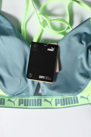 Дамски спортен топ PUMA, Размер M, Цвят Зелен, Цена 77,00 лв.