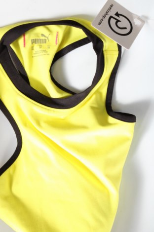 Damen Sporttop PUMA, Größe XS, Farbe Gelb, Preis 19,85 €