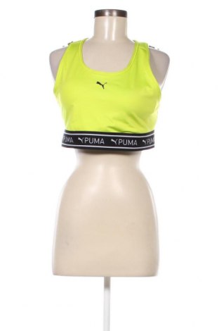 Damski sportowy top PUMA, Rozmiar XL, Kolor Zielony, Cena 82,10 zł