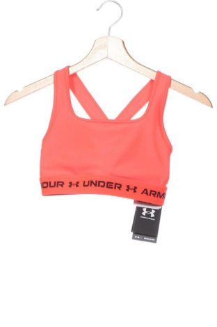 Γυναίκειο αθλητικό τοπ Under Armour, Μέγεθος XS, Χρώμα Πορτοκαλί, Τιμή 23,81 €