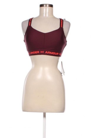 Γυναίκειο αθλητικό τοπ Under Armour, Μέγεθος L, Χρώμα Κόκκινο, Τιμή 39,69 €