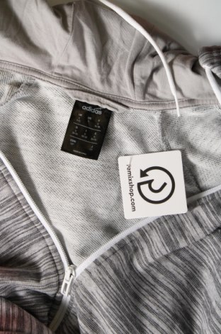 Γυναικείο φούτερ Adidas, Μέγεθος S, Χρώμα Γκρί, Τιμή 23,75 €