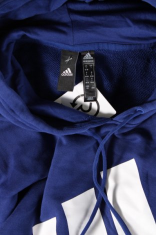 Damen Sweatshirt Adidas, Größe L, Farbe Blau, Preis 28,39 €