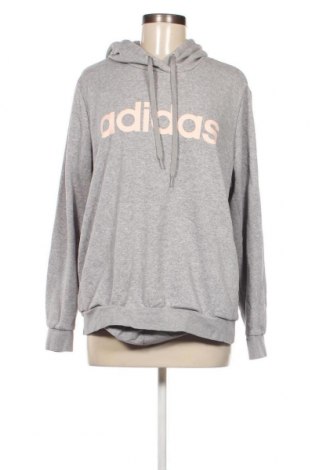 Γυναικείο φούτερ Adidas, Μέγεθος XL, Χρώμα Γκρί, Τιμή 23,75 €