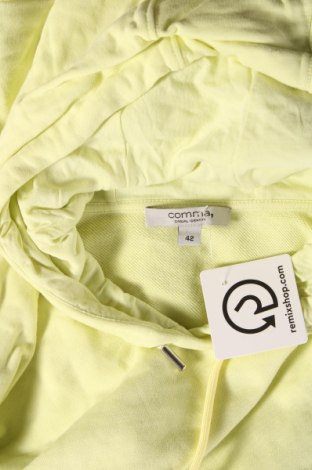 Γυναικείο φούτερ Comma,, Μέγεθος L, Χρώμα Κίτρινο, Τιμή 25,24 €