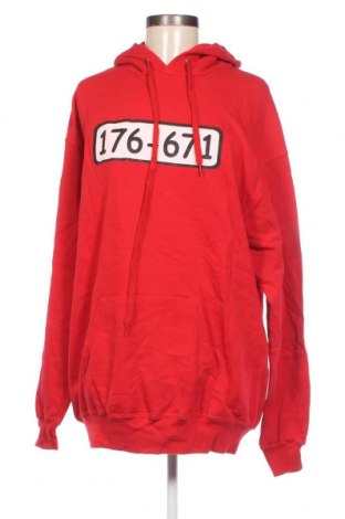 Damen Sweatshirt Fruit Of The Loom, Größe XL, Farbe Rot, Preis 9,08 €