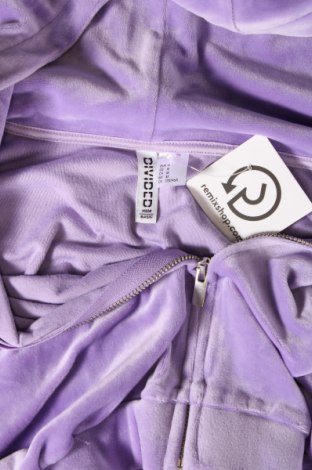 Γυναικείο φούτερ H&M Divided, Μέγεθος M, Χρώμα Βιολετί, Τιμή 17,94 €