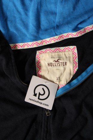 Дамски суичър Hollister, Размер XS, Цвят Син, Цена 41,49 лв.