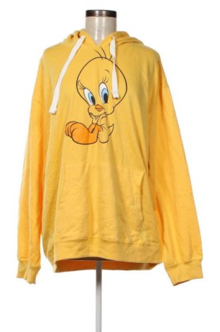 Γυναικείο φούτερ Looney Tunes, Μέγεθος XXL, Χρώμα Κίτρινο, Τιμή 19,92 €