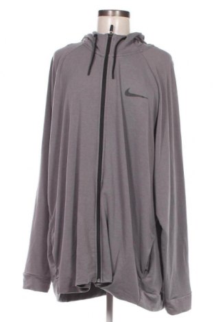Γυναικείο φούτερ Nike, Μέγεθος 3XL, Χρώμα Γκρί, Τιμή 26,72 €