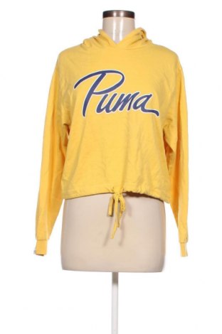 Damen Sweatshirt PUMA, Größe L, Farbe Gelb, Preis 33,40 €