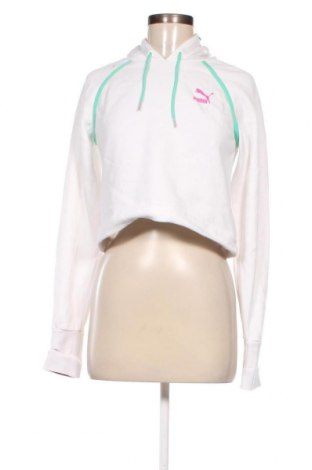 Damen Sweatshirt PUMA, Größe S, Farbe Weiß, Preis 30,06 €